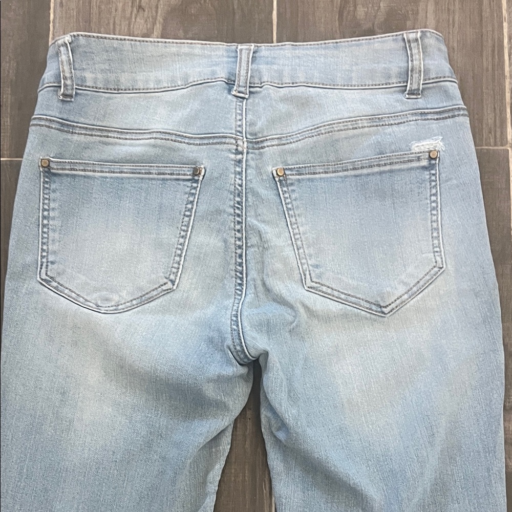 Blue Asphalt Light Wash Skinny Jeans - Picture 5 of 5